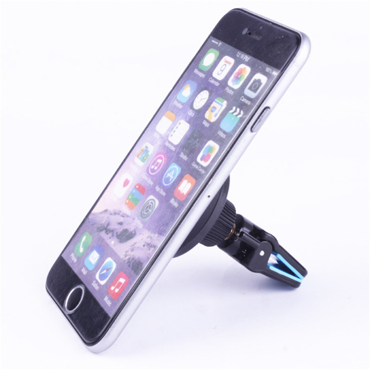  New Air Vent Mount Car Phone Holder for iPhone Samsung Car Holder Adjustable 360 Rotating Car Phone Holder Stand 