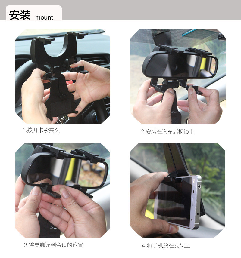 Universal Car Seat Headrest Mount Holder for ipad tablet pc